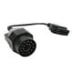 thumbnail image 3 of Adaptador OBDII de diagnóstico redondo, cable adaptador OBD II, cable adaptador OBDII, conector Pinto OB, estándares líderes en la industria, 3 of 9