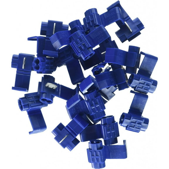 KarParts360 Quick Splice Terminal | Copper Material | 0.926 inches Connector Length | Quick Splice Type | 25-Pieces