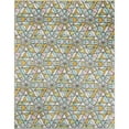 thumbnail image 2 of Unique Loom Whimsy Kids Collection Area Rug - Vivid (7' 10" x 10' Rectangle Multi/Ivory), 2 of 9