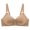 Kaki, variante sur MKLEKYYBrassiere Sport Femme Women's Front Side Buckle Lace Edge without Steel Ring Movement Seamless Gathering Adjustment Yoga Sleep Grand Bra