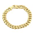 thumbnail image 4 of Pompeii Men's Cuban Link 14k Gold (72gram) or Platinum (115gram) 10mm Bracelet 8.5" (,), 4 of 4