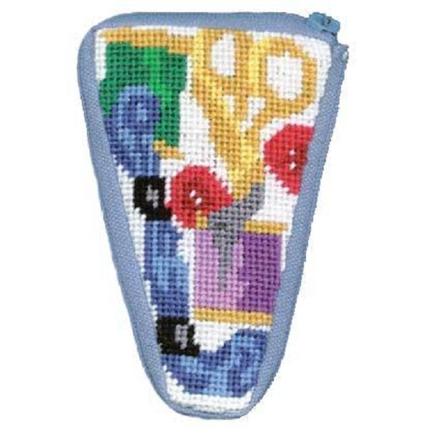 Stitch & Zip Scissor Case Needlepoint Kit SZ904 Sewing