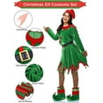thumbnail image 2 of Disfraz Navideño para Niños Billuyoard Traje Clásico Verde S, 2 of 6