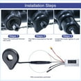 thumbnail image 4 of ebike throttle 130X throttle accelerator 24v/36v/48v/60v/72v IPX5 waterproof, 4 of 7