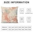 thumbnail image 6 of Wuche Sea Starfish Pillow Case Beach Pillow Pink Coral Pillow Covers Nautical Throw Pillow Cover Set of 2 for Bedroom Beachy Room Summer Outdoor Decor Multiple specifications, 6 of 6