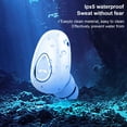 thumbnail image 3 of Fnochy Bluetooth Wireless Earbud, Mini Wireless Earbud Bluetooth V5.1 in Ear Headphone with 3 Hours Music time Headset with Mic for Smartphones (Silver), 3 of 4