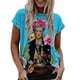 thumbnail image 5 of Minnieouse Camiseta con pintura al óleo para mujer, blusa con estampado gráfico, camiseta divertida, jersey de moda con cuello , sudadera OFSAS-00529 S 2Conjunto, 5 of 6