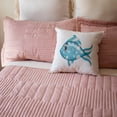 thumbnail image 5 of 3drose, Cute Blue and White Polka Dot Fish Illustration, 16x16 inch Pillow Case, 5 of 5