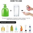 thumbnail image 4 of czcpp-8 Pcs 1oz 30ml Plastic Foamer Pump Bottle Foam Dispenser Bottles Mini Liquid Foaming Bottles for Refillable Travel Hand Soap Foaming,Shampoo,Castile,Cleaning (Sliver+Clear), 4 of 4