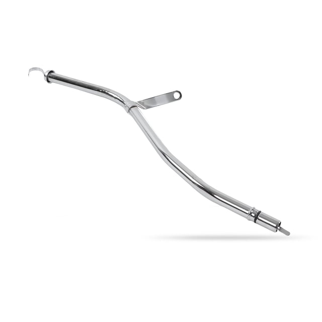 Engine Oil Dipstick Tube, Transmission Dipstick Tube Stable 24in Accurate Rustproof For Car Plated Silver