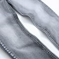 thumbnail image 3 of qolati Mens Jeans Classic Cut Straight Fit Denim Pants Casual Fall Cotton Stretch Hip Hop Work Trousers Jeans Pant, 3 of 6