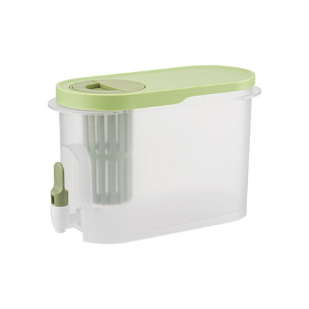 

Drink Dispenser for Fridge | Beverage Dispenser With Spigot & Removable Lid | 1 Gallon Juice Dispenser Container for Party Daily Use Milk Dispenser Water Dispensers