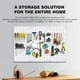 thumbnail image 5 of Organizador de pared con tablero perforado BOLUTDIF modular, 6 piezas, blanco, 5 of 7