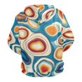 thumbnail image 2 of Colorful Abstract Circles Men’s Hoodies Sweatshirt Fleece Jackets Long Sleeve Sweatshirts, 2 of 5