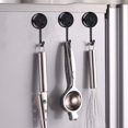 thumbnail image 5 of Powerful Magnetic Hooks, Easy Assemble For Heavy Duty Use In Industrial, Office, And Commercial Settings, Black, 6pcs, 5 of 5