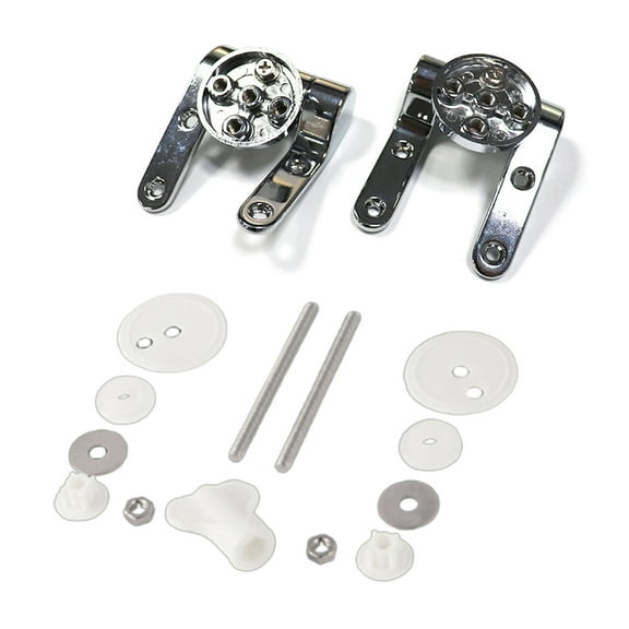 Upgraded Toilet Seat Hinges Modern Toilet Hinges Slow Drop Hinges Toilet Hinges Replacement Part for Most Toilet Seats