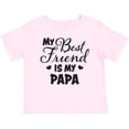 thumbnail image 3 of Inktastic My Best Friend is My Papa with Hearts Boys or Girls Baby T-Shirt, 3 of 5