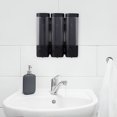 thumbnail image 3 of ACDANC Shower Dispenser Wall-Mounted Shampoo and Conditioner Container Soap Dispenser Shower Soap Dispenser Shampoo Conditioner Body Wash Dispenser, 3 of 7