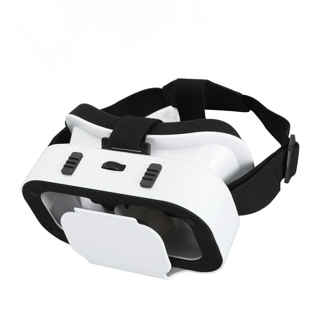 VR 3D Headset, Ergonomic Design Virtual Reality Goggles HD Optical Lenses for 4.7-6.53 inch Cell Phones