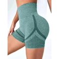 thumbnail image 4 of Pantalones cortos de yoga para mujer, pantalones cortos de fitness para correr, pantalones cortos de ciclismo, mallas deportivas transpirables, pantalones cortos de entrenamiento de cintura alta, 4 of 5
