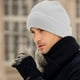 thumbnail image 3 of Pasamontañas de esquí de 3 agujeros Sinhoon, gorro de punto para hombre y mujer, color blanco, 3 of 8