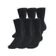 thumbnail image 1 of Pack de 6 calcetines Under Armour Essential Crew, unisex, negros, talla L, 1 of 1