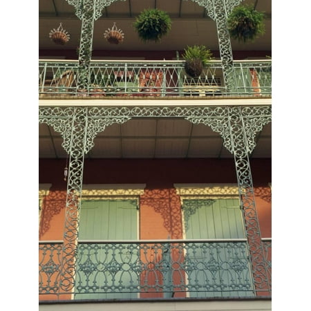 French Quarter of New Orleans, Louisiana, USA Print Wall Art By Alison