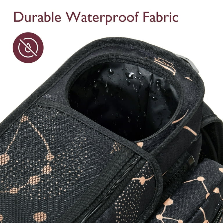 Upgraded Capacity Pram Organiser Buggy Organiser Bag Universal Baby