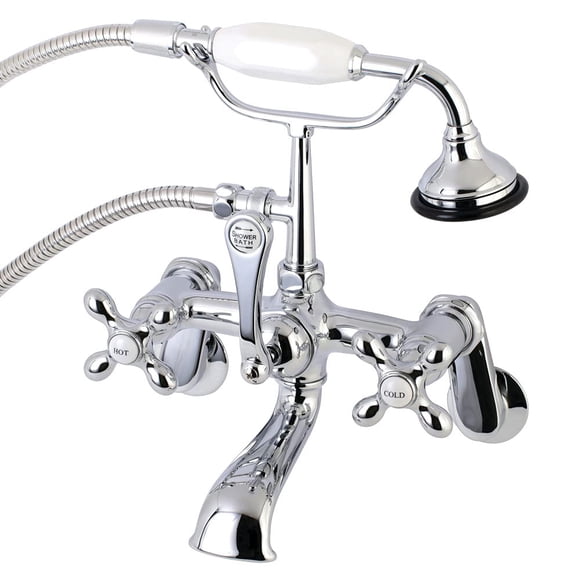 Grifo Kingston Brass Aqua Vintage para bañera con patas