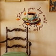 thumbnail image 3 of 2X Pegatinas de Pared de de Café, DecoracióN de Fondo de Restaurante, Mural para CafeteríA, Cocina, HabitacióN, DecoracióN del Hogar, CalcomaníAs Autoadhesivas, 3 of 6