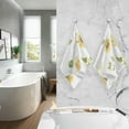 thumbnail image 7 of GZHJMY Hand Drawn Watercolor Sunflowers Cotton Towels Set 2 Pcs Absorbent Hand Towel Face Towels Kitchen Towels Bath Towels for Bathroom Laundry Room Kitchen 16 x 28 Inches, 7 of 7