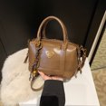 thumbnail image 2 of Bolso de mano retro de alta calidad para mujer, nuevo y popular bolso bandolera informal tipo Boston, 2025, 2 of 5