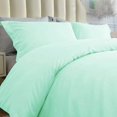 thumbnail image 4 of Full Size Duvet cover Set - 3 Piece - 1800 thread count Duvet cover set with 2 shams - Extra Soft - Easy Fit - Breathable & Cooling Cover - Wrinkle Free - Comfy – zipper closure Aqua, 4 of 6