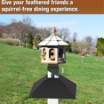thumbnail image 3 of LOVEVER Metal Squirrel Baffle for Post  Proof Baffles Bird Feeder Poles  Outdoor Guard Wooden Pole, 3 of 6