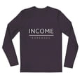 thumbnail image 2 of Income Over Expenses Long Sleeve T-Shirt, 2 of 2