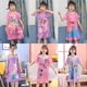 thumbnail image 2 of Camisón de princesa Mickey Mouse de Disney para niña, vestido de verano de manga corta para niños, vestido de seda de imitación para niña Kigurumi16 altura 130-140cm zhangyuxiang CONDUJO, 2 of 2