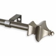 thumbnail image 4 of Central Design 5714-847 0.625 in. Dia. Gavin Curtain Rod, Cocoa - 84-120 in., 4 of 4