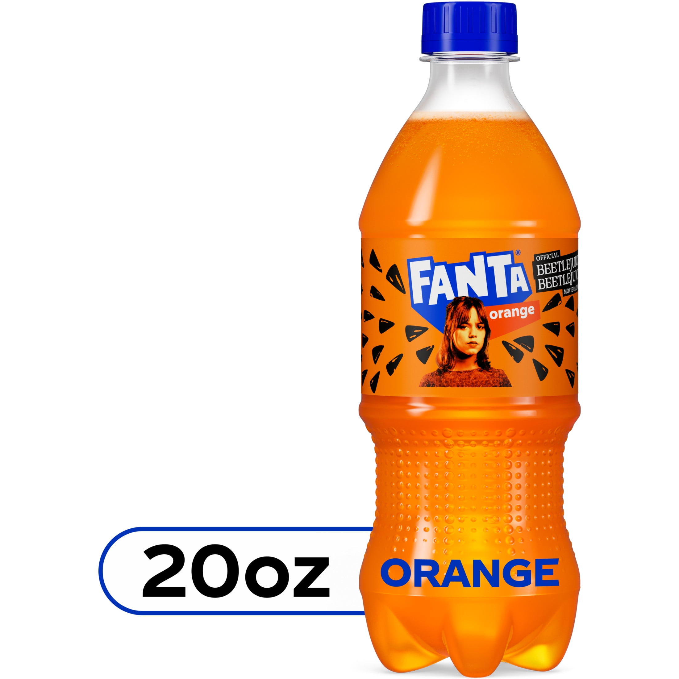 Fanta Orange Soda Pop, 20 fl oz Bottle