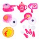 thumbnail image 3 of Juego de té realista para niños, juego de té de simulación, juguete para jugar a las casitas (estilo aleatorio), 1 Juego, 3 of 6