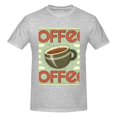 thumbnail image 4 of Bingfone Retro Cover For Coffee Men'S Loose Fit Short-Sleeve Pocket T-Shirt, 4 of 7