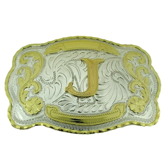 Letter Initial Name Alphabet J Monogram Western Rodeo Texas Style Costume Cowgirl Cowboy Jumbo Large Size Style New