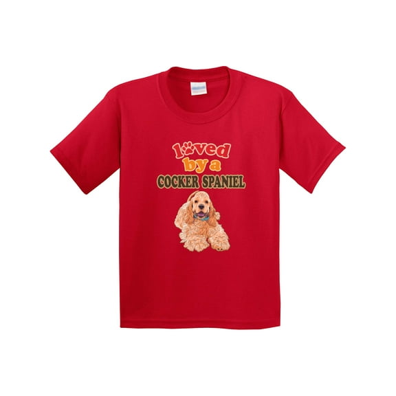 Inktastic Cocker Spaniel Dog Lover Youth T-Shirt