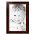 thumbnail image 2 of ArtToFrames 11" x 17" Matte Mahogany with Gold Accent Diploma Picture Frame, 11x17 inch Brown Wood Poster Frame (WOM-5109), 2 Pack, 2 of 6