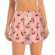thumbnail image 2 of Balery Smiling Pink Pumpkins Pantalones cortos deportivos para mujer con forro y dos bolsillos, elásticos, para entrenamiento, gimnasio, yoga-XX-Large, 2 of 7