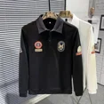 thumbnail image 2 of Tendencias de moda 2024 Jersey con cuello Polos coreanos de otoño para hombre Camisetas normales Tops elegantes de invierno Harajuku Sudaderas para hombre, 2 of 4