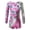 Pink, variant on Yeahdor Girls Metallic Patchwork One Piece Fitness Jumpsuit Biketard Gymnastics Leotard Pink 14