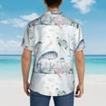 thumbnail image 6 of Haiem Sea Animals Printed Hawaiian Shirt for Men - Men’s Casual Beach Summer Shirts - Stretch Fabric with Modern Fit-X-Large, 6 of 9