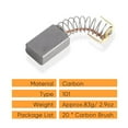 Yoluxingy 20pcs Carbon Brush, Replaceable Electric Motor Brushes