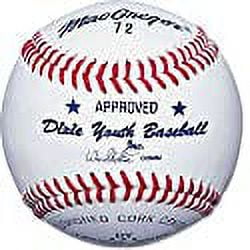 MacGregor No.72 Official Dixie Youth Baseballs - 1 Dozen