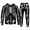 Black&1080, variant on Halloween Mens Sweatsuit 2 Peice Sets Hallowmas Men's Jogging Tracksuit Set Skeleton Graphic Pullover Hoodies Pants Athletic Sweat Suit for Men